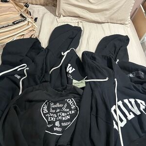 Black Hoodie Sweater